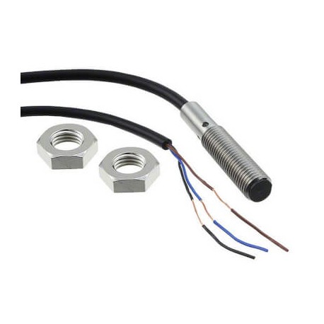 OMRON E2B-S08KS02-WP-B1 2M E2B-S08KS02-WP-B1 2M E2B 2048F E2BS08KS02WPB12MOMI OMRON Inductive Inox M8 Flush-2mm 3h PNP NA Cable 2m Lite